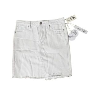 Joe's Marshmallow The Kalee Mid Rise Mini Skirt - Size 16
